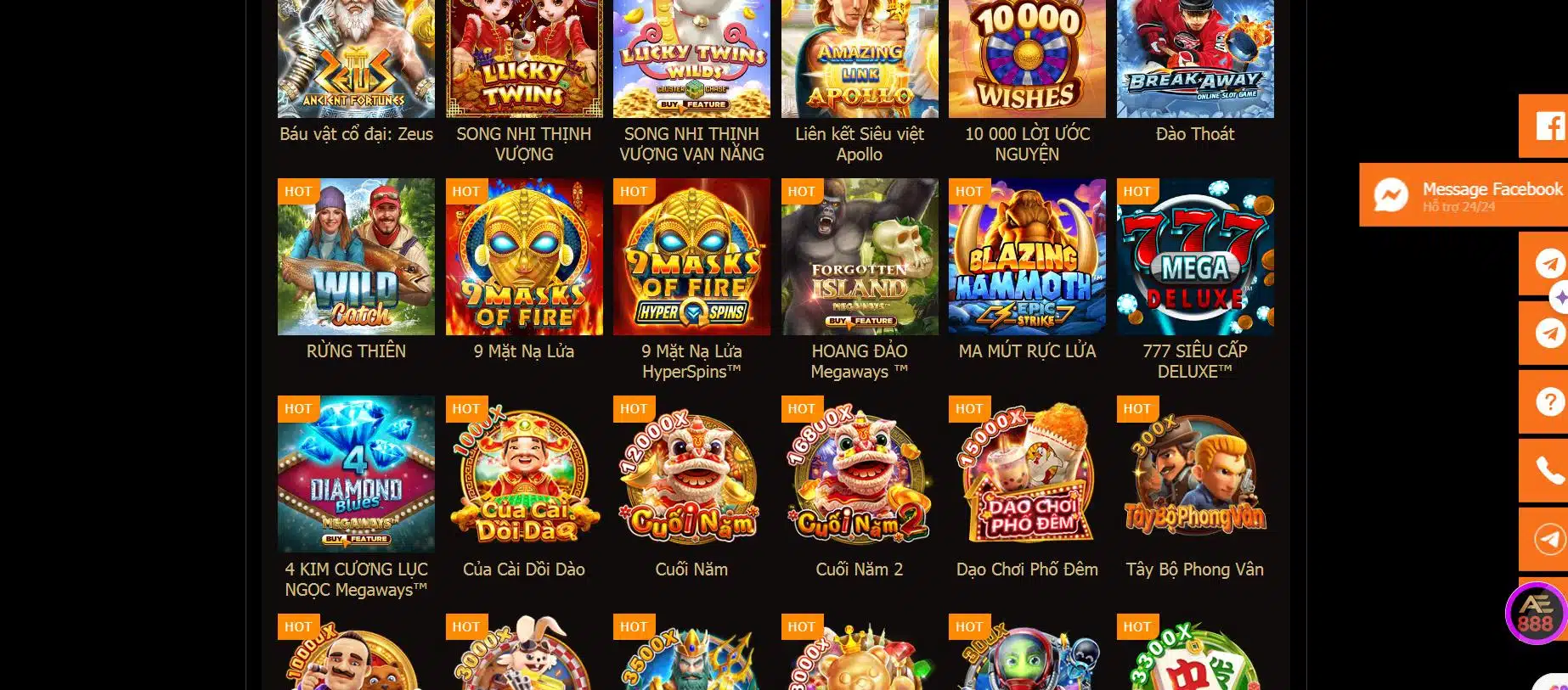 Game Slot Ae888 - Chiêm Ngưỡng Chuyên Mục Giải Trí Đỉnh Của Chóp